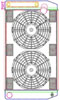 MegaCool ComboUnit Universal Fit Radiator and Fan Single Pass Crossflow Design 27.50" x 15.50" with Transmission Cooler - image 1