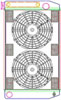 MegaCool ComboUnit Universal Fit Radiator and Fan Single Pass Crossflow Design 27.50" x 15.50" with Transmission Cooler - image 1