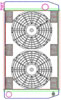 MegaCool ComboUnit Universal Fit Radiator and Fan Single Pass Crossflow Design 27.50" x 15.50" with Straight Outlet - image 1