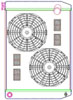 MegaCool ComboUnit Universal Fit Radiator and Fan Single Pass Crossflow Design 27.50" x 19" with 16AN Inlet - image 1