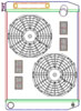 MegaCool ComboUnit Universal Fit Radiator and Fan Single Pass Crossflow Design 27.50" x 19" with Transmission Cooler - image 1
