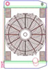 MegaCool ComboUnit Universal Fit Radiator and Fan Single Pass Crossflow Design 24" x 15.50" with 16AN Inlet - image 1