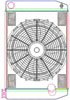 MegaCool ComboUnit Universal Fit Radiator and Fan Single Pass Crossflow Design 24" x 15.50" with No Options - image 1