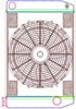 MegaCool ComboUnit Universal Fit Radiator and Fan Single Pass Crossflow Design 24" x 15.50" with Straight Outlet - image 1