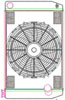 MegaCool ComboUnit Universal Fit Radiator and Fan Single Pass Crossflow Design 26" x 15.50" with No Options - image 1