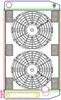 MegaCool ComboUnit Universal Fit Radiator and Fan Single Pass Crossflow Design 27.50" x 15.50" with Transmission Cooler - image 1