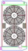 MegaCool ComboUnit Universal Fit Radiator and Fan Single Pass Crossflow Design 31" x 15.50" with 16AN Inlet - image 1