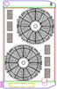 MegaCool ComboUnit Universal Fit Radiator and Fan Single Pass Crossflow Design 31" x 19" with Transmission Cooler - image 1