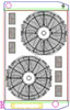 MegaCool ComboUnit Universal Fit Radiator and Fan Single Pass Crossflow Design 31" x 19" with Transmission Cooler - image 1