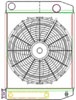 MegaCool ComboUnit Universal Fit Radiator and Fan Dual Pass Crossflow Design 22" x 15.50" with Transmission Cooler - image 1