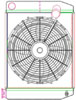 MegaCool ComboUnit Universal Fit Radiator and Fan Dual Pass Crossflow Design 22" x 15.50" with No Options - image 1