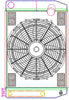 MegaCool ComboUnit Universal Fit Radiator and Fan Dual Pass Crossflow Design 24" x 15.50" with Transmission Cooler - image 1