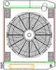 MegaCool ComboUnit Universal Fit Radiator and Fan Dual Pass Crossflow Design 24" x 19" with Transmission Cooler - image 1
