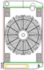 MegaCool ComboUnit Universal Fit Radiator and Fan Dual Pass Crossflow Design 26" x 15.50" with Transmission Cooler - image 1