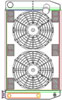 MegaCool ComboUnit Universal Fit Radiator and Fan Dual Pass Crossflow Design 27.50" x 15.50" with Transmission Cooler - image 1