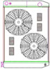 MegaCool CombuUnit Universal Fit Radiator and Fan Dual Pass Crossflow Design 27.50" x 19" for LS Swap - image 1