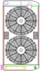 MegaCool ComboUnit Universal Fit Radiator and Fan Dual Pass Crossflow Design 31" x 15.50" with Transmission Cooler - image 1