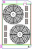 MegaCool CombuUnit Universal Fit Radiator and Fan Dual Pass Crossflow Design 31" x 19" with 16AN Inlet - image 1