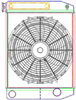 MegaCool ComboUnit Universal Fit Radiator and Fan Dual Pass Crossflow Design 22" x 15.50" with Transmission Cooler - image 1