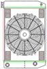 MegaCool ComboUnit Universal Fit Radiator and Fan Dual Pass Crossflow Design 24" x 15.50" with 16AN Inlet/Outlet - image 1