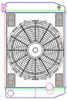 MegaCool ComboUnit Universal Fit Radiator and Fan Dual Pass Crossflow Design 24" x 15.50" with No Options - image 1