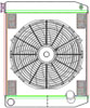 MegaCool ComboUnit Universal Fit Radiator and Fan Dual Pass Crossflow Design 24" x 19" with No Options - image 1
