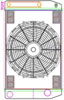 MegaCool ComboUnit Universal Fit Radiator and Fan Dual Pass Crossflow Design 26" x 15.50" with Transmission Cooler - image 1