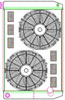 MegaCool ComboUnit Universal Fit Radiator and Fan Dual Pass Crossflow Design 31" x 19" with 16AN Inlet - image 1