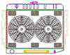 ExactFit Radiator ComboUnit for 1966-1969 Chrysler B Body Belvedere/Satellite/Coronet/Charger with Small Block - image 1