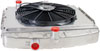 PerformanceFit Radiator ComboUnit 1955-1957 Tri Five Chevy with Transmission Cooler - image 4