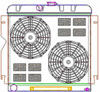 ExactFit Radiator ComboUnit for 1962-1965 Belvedere, Fury, and Sport Fury with Small Block - image 1