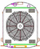 ExactFit Radiator ComboUnit for 1928-1929 Model A with Late Ford Small Block and Big Block; with Hood Rod Bracket - image 1