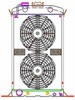 ExactFit Radiator ComboUnit for 1937-1938 Ford with Late Ford Small Block & Big Block - image 1