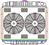 ExactFit Radiator ComboUnit for 1967 Fairlane with Late Small Block & Big Block - image 1