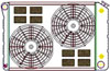 ExactFit Radiator ComboUnit for 1968-1972 A Body & X Body with Transmission Cooler - image 1