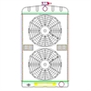 Universal Street Rod Radiator ComboUnit 16" x 27.50" with Transmission Cooler - image 1