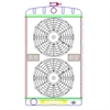 Universal Street Rod Radiator ComboUnit 16" x 27.50" with Transmission Cooler - image 1