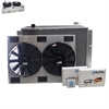 PerformanceFit Radiator ComboUnit for 1973-1986 Jeep CJ Chevy V8 Swap with Transmission Cooler - image 1