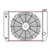 ClassicCool ComboUnit Universal Fit Radiator and Fan Single Pass Crossflow Design 22" x 15.50" for LS Swap - image 1