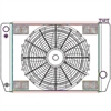ClassicCool ComboUnit Universal Fit Radiator and Fan Single Pass Crossflow Design 24" x 15.50" for HEMI Swap - image 1