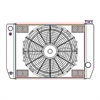 ClassicCool ComboUnit Universal Fit Radiator and Fan Single Pass Crossflow Design 24" x 15.50" for LS Swap - image 1