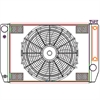 ClassicCool ComboUnit Universal Fit Radiator and Fan Single Pass Crossflow Design 26" x 15.50" for HEMI Swap with Cooler - image 1