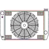 ClassicCool ComboUnit Universal Fit Radiator and Fan Single Pass Crossflow Design 26" x 15.50" for HEMI Swap - image 1