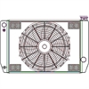 ClassicCool ComboUnit Universal Fit Radiator and Fan Single Pass Crossflow Design 26" x 15.50" for LS Swap - image 1