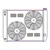ClassicCool ComboUnit Universal Fit Radiator and Fan Single Pass Crossflow Design 26" x 19" for LS Swap - image 1