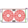 ClassicCool ComboUnit Universal Fit Radiator and Fan Single Pass Crossflow Design 31" x 15.50" for HEMI Swap - image 1