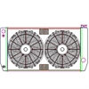 ClassicCool ComboUnit Universal Fit Radiator and Fan Single Pass Crossflow Design 31" x 15.50" for LS Swap - image 1