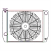 ClassicCool ComboUnit Universal Fit Radiator and Fan Single Pass Crossflow Design 22" x 15.50" with Steam Fitting - image 1