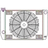 ClassicCool ComboUnit Universal Fit Radiator and Fan Single Pass Crossflow Design 24" x 15.50" with Steam Fitting - image 1