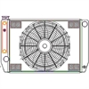 ClassicCool ComboUnit Universal Fit Radiator and Fan Single Pass Crossflow Design 26" x 15.50" with Steam Fitting & Cooler - image 1